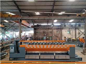 Automatic CNC Stone Polishing Machine For Granite/Marble Slab