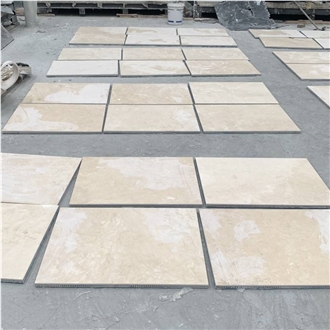 Italy Cross Cut Honeycomb Navona Travertine Tiles