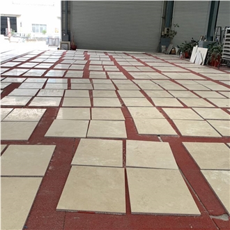 Italy Cross Cut Honeycomb Navona Travertine Tiles