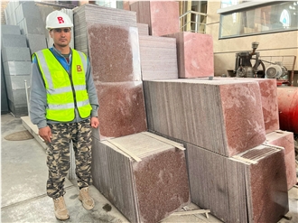 Iran Red Porphyry Tiles - YZD Red Yazd Porphyry