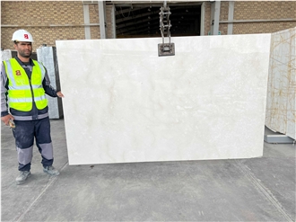 Iran White Marble Slabs - Dehbid White Marble