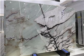 Cristallo Tiffany Quartzite Slabs