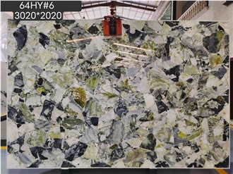 Ice Green Marble Slabs