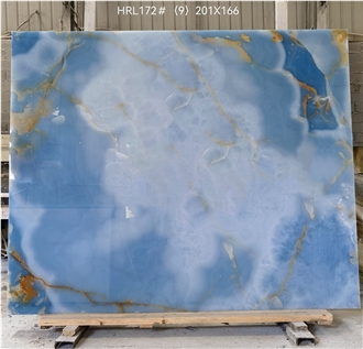 Turquoise Stone Blue Onyx Slabs