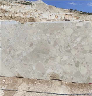 Breccia Beige Marble Blocks
