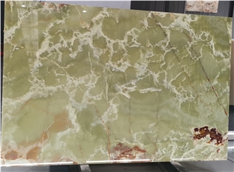 Natural Onice Verde Pakistan Green Onyx Slabs