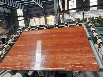 Spanish Rojo Coralito Red Coral Marble Slabs For Floor