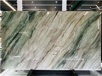 Brazilian Emerald Green Quartzite Slabs