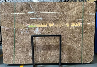 Crystal Light Emperador Marble Slab Tiles