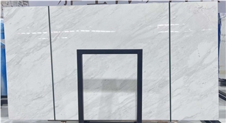 Natural Stone Polished White Ariston Marble Big Slabs Tiles