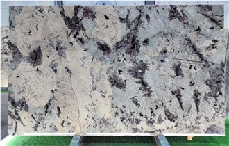 Polished Tourmaline Granite Slabs, Wall Panels