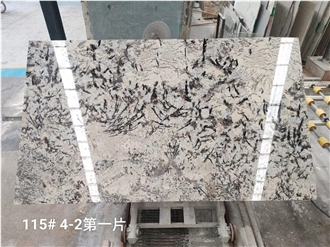 Transparent Exotic Granite Splendor White Granite Slabs