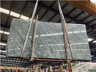 Verde Antigua Marble Polished Slabs