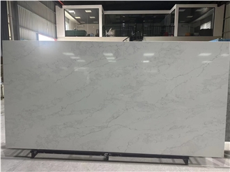 White Quartz Slabs For Home Decoration With High Quality