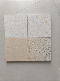Regular And Irregular Beige Limestone Paving Stone