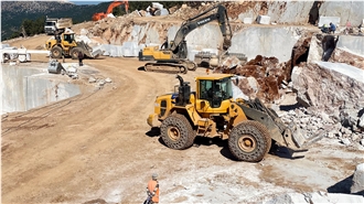 Asel Grey Marble Quarry