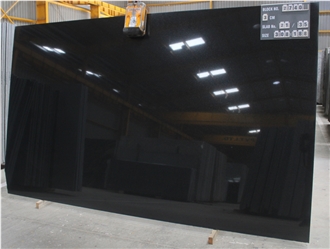 Absolute Black Granite Polished Slabs