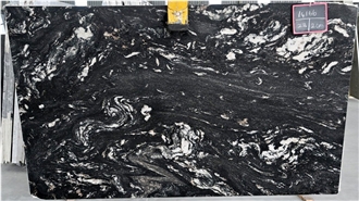 Cosmic Black Granite Gangsaw Slabs