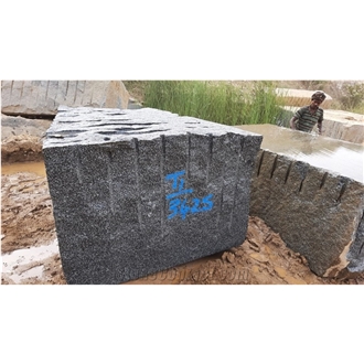 Black Granite Blocks