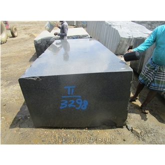 Indian Impala Black Granite Blocks