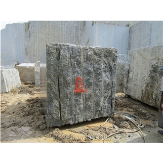 Kuppam Green Granite Block, India Green Granite