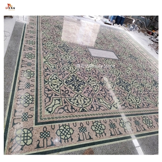 Church Inlay Waterjet Medallions Pattern Floor