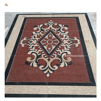 Granite Waterjet Pattern Carpet Medallions