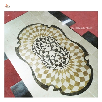 Hotel Flooring Carpet Medallions Pattern Tile