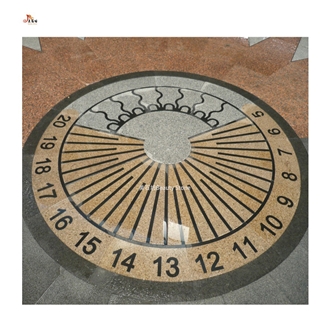 Outside Granite Waterjet Medallions Pattern Tile