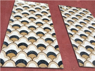 Waterjet Pattern For Wall Decoration Inlay Medallion