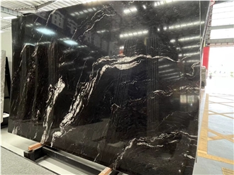 Brazil Black Cosmic Granite Polished Wall&Floor Slabs