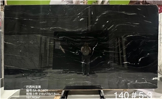 Brazilian Black Granite Polished Floor Tiles&Wall Slab