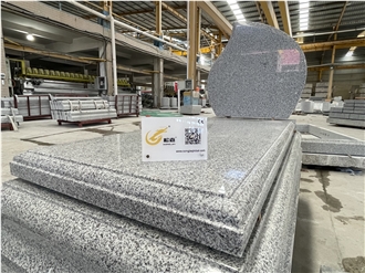 China Grey G603 Granite Israel Single Tombstone,Hot Sale