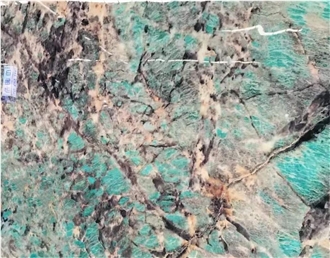 Luxury Brazil Amazonita Granite Polish Slabs For Wall&Floor