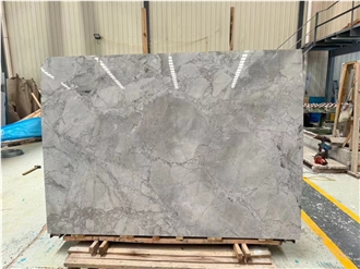 Turkey Armani Silver Marble Polished Wall Slabs Tiles