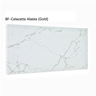 BF-Calacatta Alaska Gold Quartz Slabs