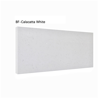 BF-Calacatta White Quartz Slabs