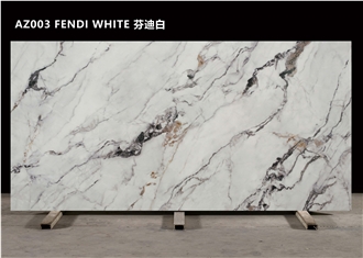 Fendi White Quartz Slabs