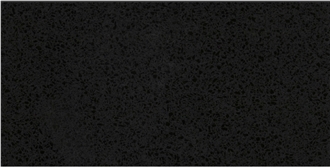 Sparkling Black Quartz Slabs