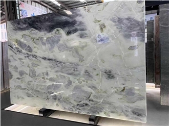 Dreaming Green Marble Slabs Polished