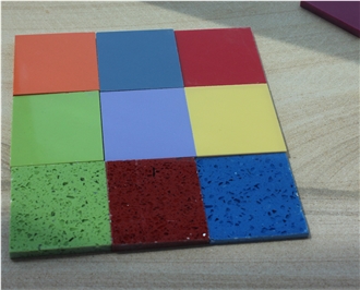 Hot-Salling Colored  Quartz  Tiles