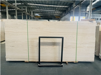 Italy Roman Travertine - Travertino Romano Bianco Slabs