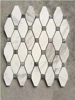 New Pattern Volakas Marble Mosaic With High Quality