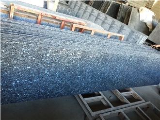 No.6 Beautiful Blue Pearl Granite Slabs