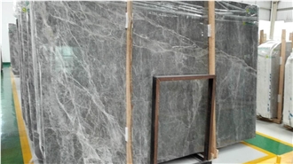 Silver Mink Grey Marble Slabs