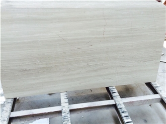 White Wood Marble Tiles