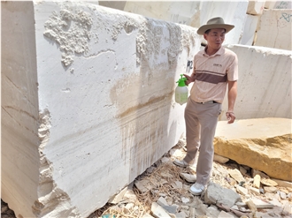 Beige Travertine Raw Blocks