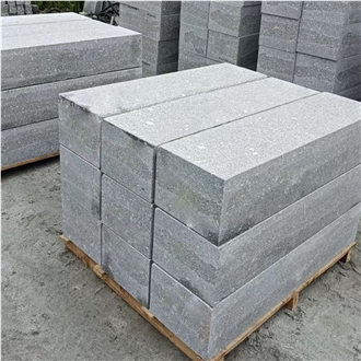 Bush Hammered Granite Road Kerbs Stone For Landscape