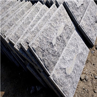 China Factory Split Face Granite Wall Block Mushroom Stone