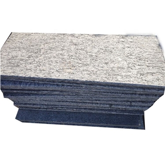 China Sea Wave Flower Grey White Spray Granite Floor Tiles